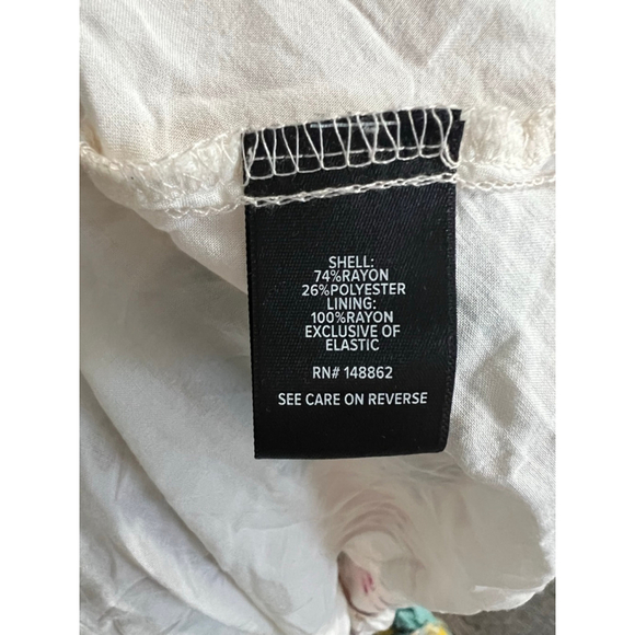 Torrid Floral Pattern Maxi Spaghetti Strap Dress With Crochet Waist - Picture 6 of 6